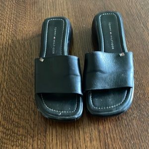 Tommy Hifiger Slide leather sandals